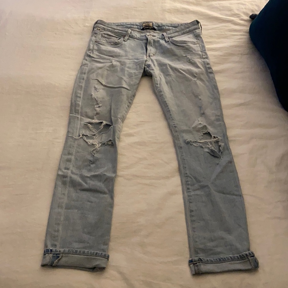 Citizens of Humanity ripped jeans